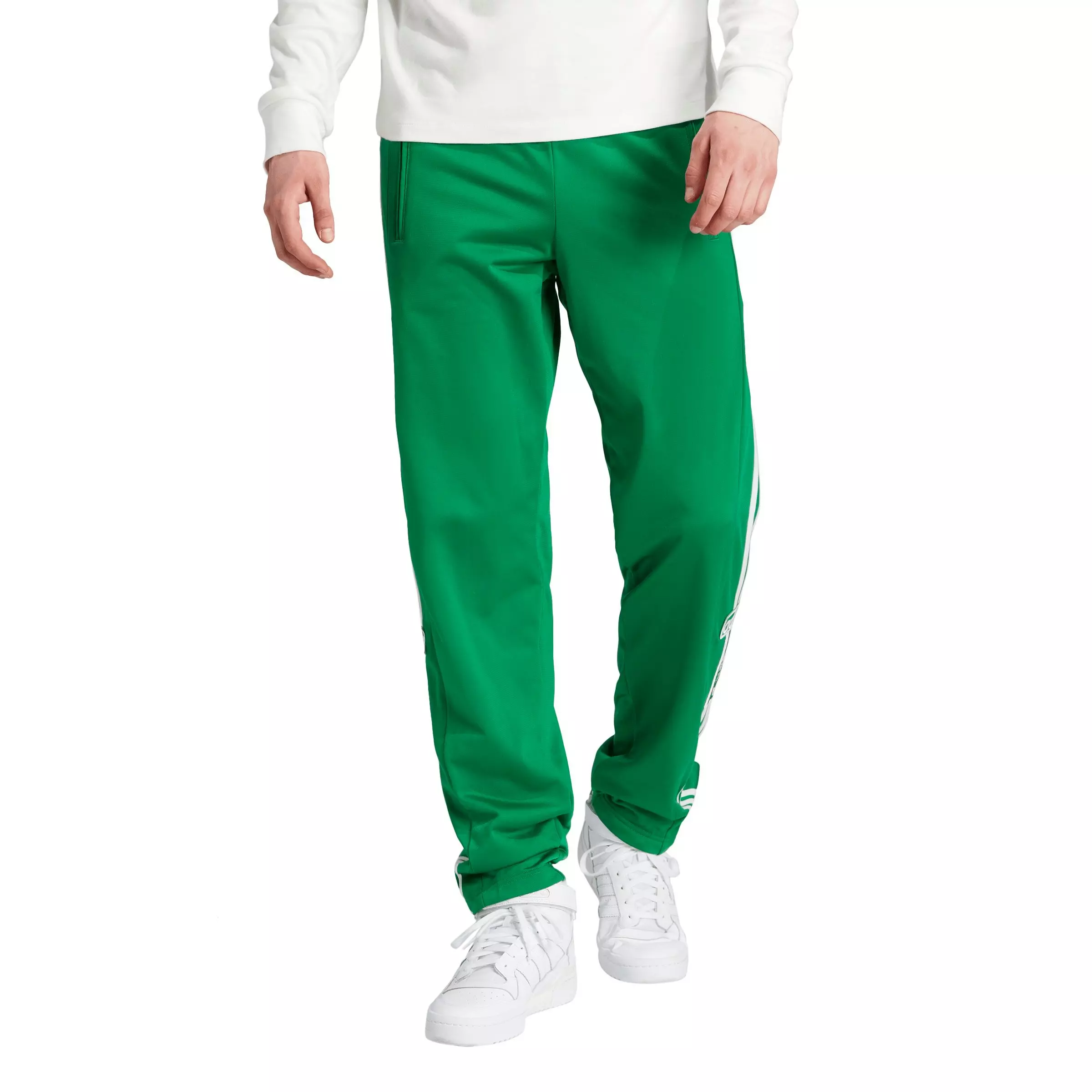 adidas Originals Men s Adicolor Adibreak Pants Green Hibbett